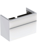 Geberit Smyle Square alsó szekrény mosdóhoz fiókkal 88,4x47