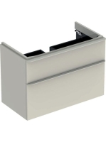 Geberit Smyle Square alsó szekrény mosdóhoz fiókkal 88,4x47