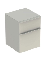 Geberit Smyle Square kiegészítő szekrény 45x60 cm, homokszür