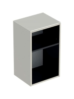 Geberit Smyle Square kiegészítő nyitott szekrény, magasfényű