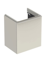 Geberit Smyle Square alsó szekrény kézmosóhoz ajtóval 53,6x4