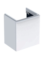 Geberit Smyle Square alsó szekrény kézmosóhoz ajtóval 53,6x4