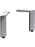 Geberit Smyle Square lábszett, fényes króm 500.367.00.1 - Fü