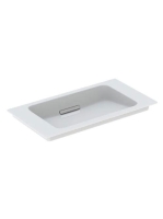 Geberit One rövidített kivitelű mosdó 75x40 cm csaplyuk nélk