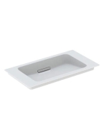 Geberit One rövidített kivitelű mosdó 75x40 cm csaplyuk nélk