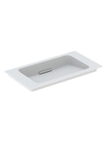 Geberit One rövidített kivitelű mosdó 75x40 cm csaplyuk nélk