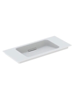 Geberit ONE rövidített kivitelű mosdó hátsó lefolyóval 90x40