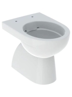 Geberit Selnova mélyöblítésű álló WC csésze 35,5x54 cm, Rimf