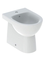 Geberit Selnova Compact falhoz illeszkedő álló bidé 35,5x48