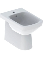 Geberit Selnova Square falhoz illeszkedő álló bidé 35x53 cm,