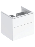 Geberit Xeno² alsó szekrény mosdóhoz 58x46,2 cm, két fiókkal