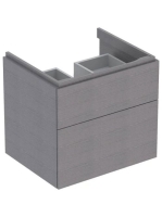Geberit Xeno² alsó szekrény mosdóhoz 58x46,2 cm, két fiókkal