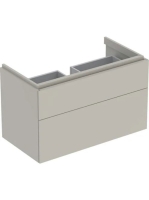 Geberit Xeno² alsó szekrény mosdóhoz 88x46,2 cm, két fiókkal