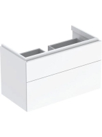 Geberit Xeno² alsó szekrény mosdóhoz 88x46,2 cm, két fiókkal