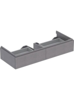 Geberit Xeno² alsó szekrény mosdóhoz 117,4x46,2 cm, két fiók