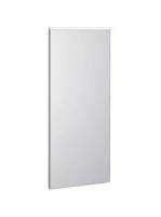 Geberit Xeno² tükör LED-világítással 40x91 cm, szálcsiszolt
