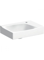 Geberit Xeno² kézmosó 40x28cm csaplyuk jobb oldalt, túlfolyó