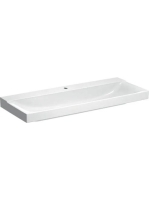 Geberit Xeno² mosdó 120x48 cm, csaplyukkal, túlfolyó nélkül,