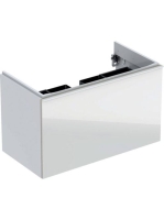 Geberit Acanto alsó szekrény mosdóhoz, egy fiókkal egy belső