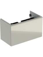 Geberit Acanto alsó szekrény mosdóhoz, egy fiókkal egy belső