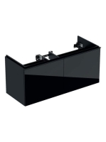 Geberit Acanto alsó szekrény dupla mosdóhoz, két fiókkal 120