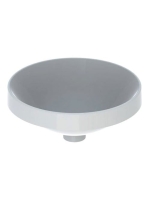 Geberit VariForm beépíthető mosdó, kerek, túlfolyó nélkül 50