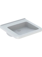 Geberit Selnova Comfort Square akadálymentes mosdó 55 cm, tú