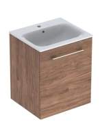 Geberit Selnova Square 1 ajtós mosdószekrény 55 cm, keskeny