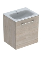 Geberit Selnova Square 1 ajtós mosdószekrény 60 cm, keskeny