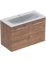 Geberit Selnova Square 2 ajtós mosdószekrény 100 cm, keskeny