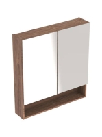 Geberit Selnova Square 2 ajtós tükrös szekrény 78,8x85 cm, h