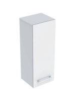 Geberit Selnova Square 1 ajtós középmagas szekrény 33x85 cm,
