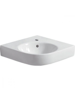 Geberit Selnova Compact sarok 69,5x61,5 cm kézmosó túlfolyóv