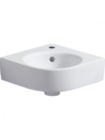 Geberit Selnova Compact sarok 45x39.5 cm kézmosó túlfolyóval