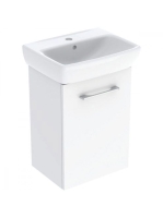 Geberit Selnova Square 1 ajtós 45x35x64,9 cm szekrény kézmos