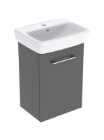 Geberit Selnova Square 1 ajtós 45x35x64,9 cm mosdószekrény k