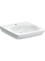 Geberit Selnova Comfort akadálymentes mosdó 60x55 cm, csaply