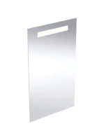 Geberit Option Basic Square tükör felső világítással 40x70 c