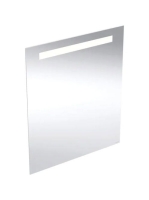 Geberit Option Basic Square tükör felső világítással 60x70 c