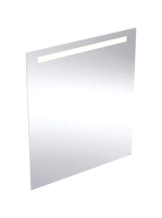 Geberit Option Basic Square tükör felső világítással 80x90 c