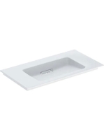 Geberit ONE mosdó hátsó lefolyóval 90x48 cm túlfolyó és csap