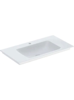 Geberit One beépíthető mosdó 90x48 cm csaplyukkal, túlfolyó