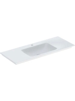 Geberit One beépíthető mosdó 120x48 cm csaplyukkal, túlfolyó