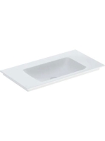 Geberit One beépíthető mosdó 90x48 cm csaplyuk és túlfolyó n