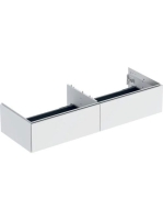 Geberit One alsó szekrény mosdóhoz két fiókkal 133x47cm, mat