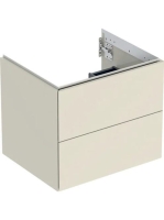 Geberit One alsó szekrény mosdóhoz 2 fiókkal 59,2x47 cm, mag