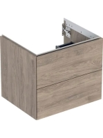 Geberit One alsó szekrény mosdóhoz 2 fiókkal 59,2x47 cm, hik