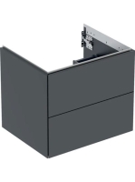 Geberit One alsó szekrény mosdóhoz 2 fiókkal 59,2x47 cm, mat