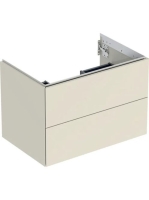 Geberit One alsó szekrény mosdóhoz 2 fiókkal 74x47 cm, magas