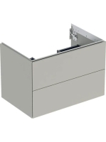 Geberit One alsó szekrény mosdóhoz 2 fiókkal 74x47 cm, matt